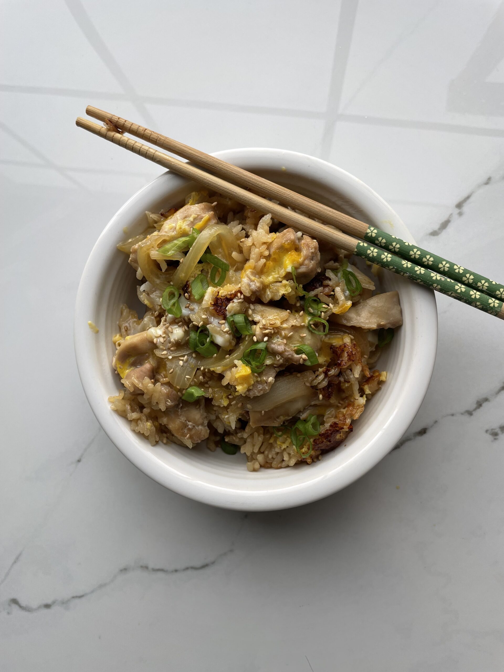 Easy Rice Cooker Oyakodon (親子丼)