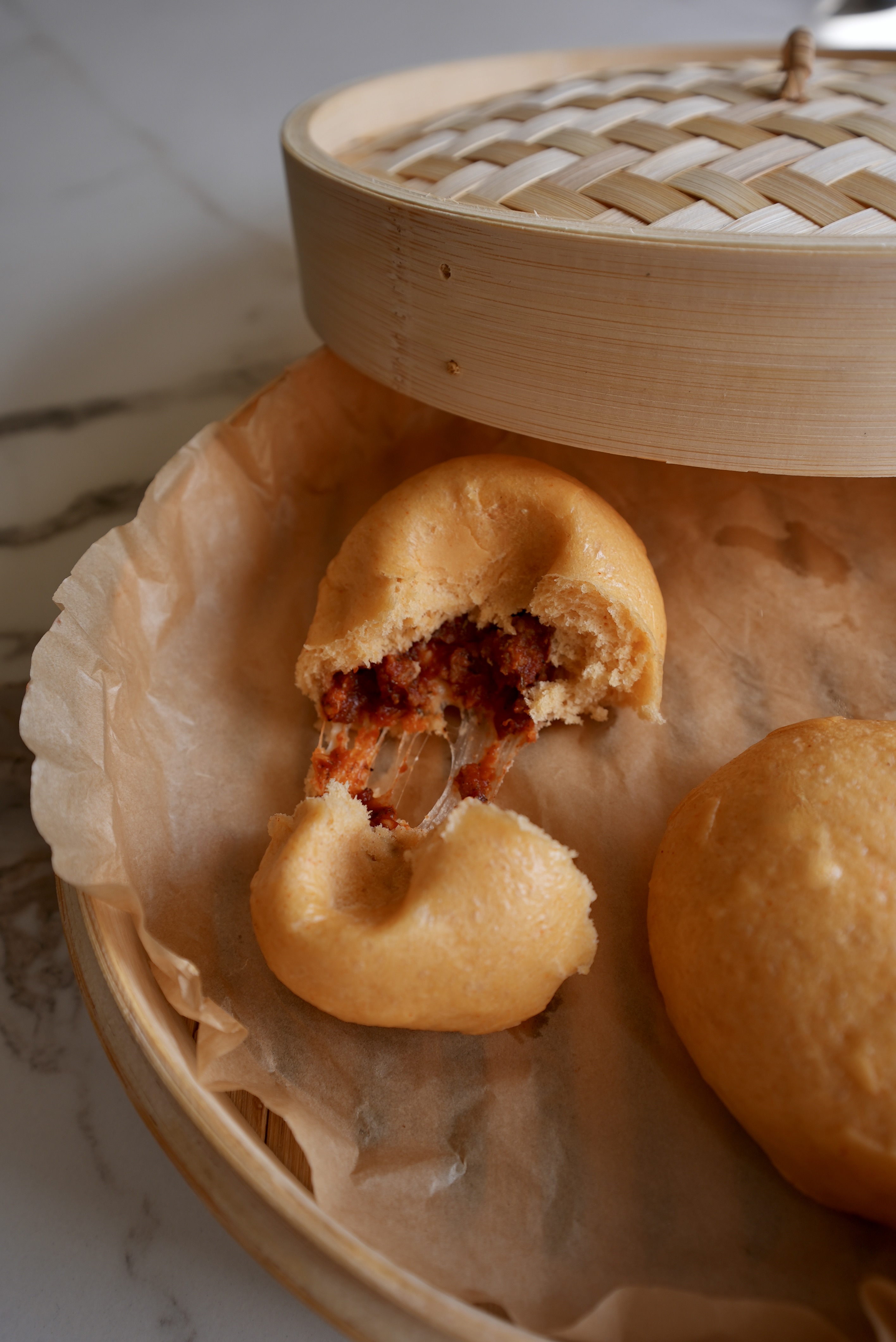 Pizzaman (ピザマン): Japanese Steamed Buns with Pizza Filling