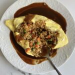 How to make Omurice (オムライス) - Japanese Omelette Rice
