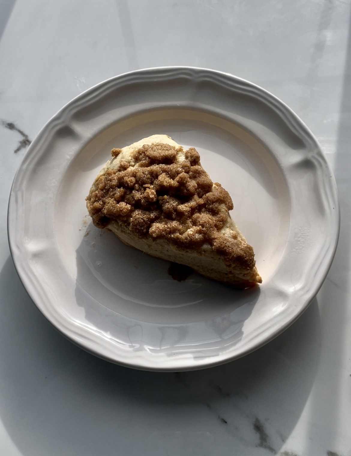 Yakiimo Scones with Brown Sugar Streusel