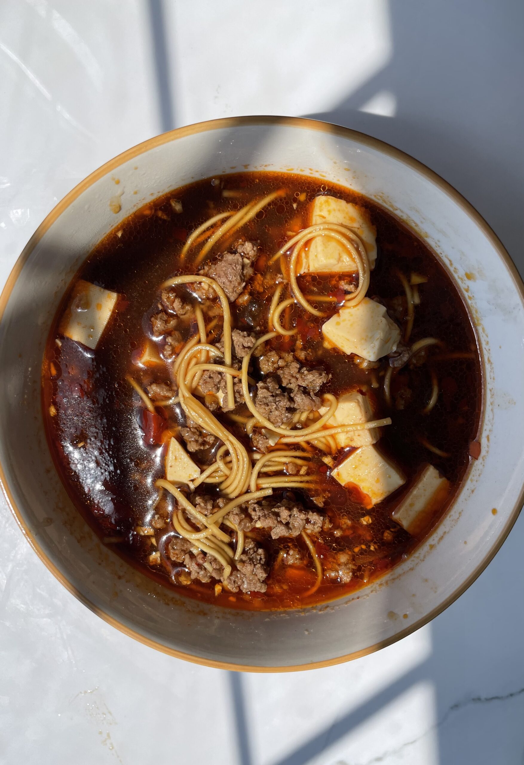 Rice Cooker Mabo Dofu Ramen