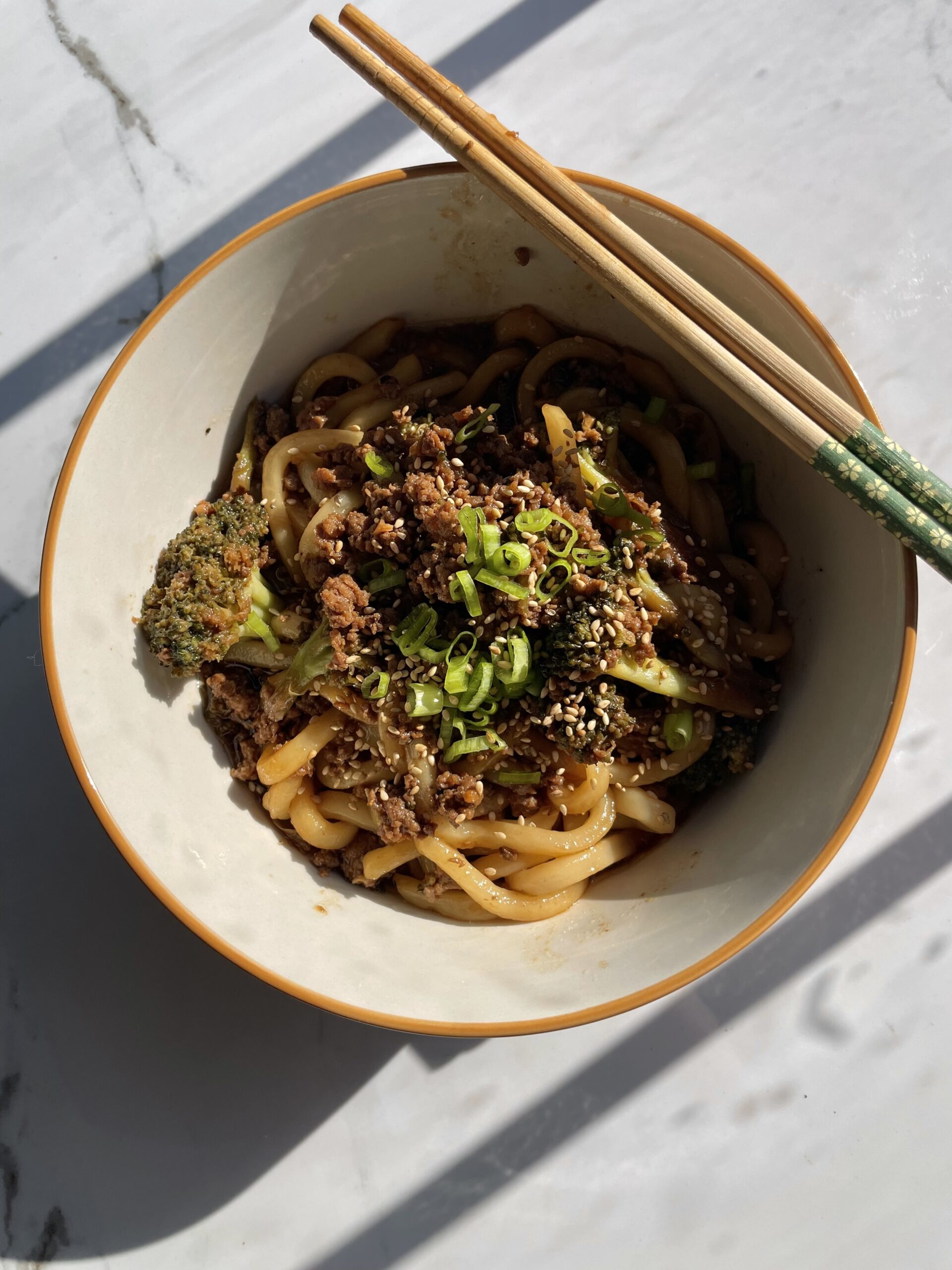 Beef & Broccoli Udon