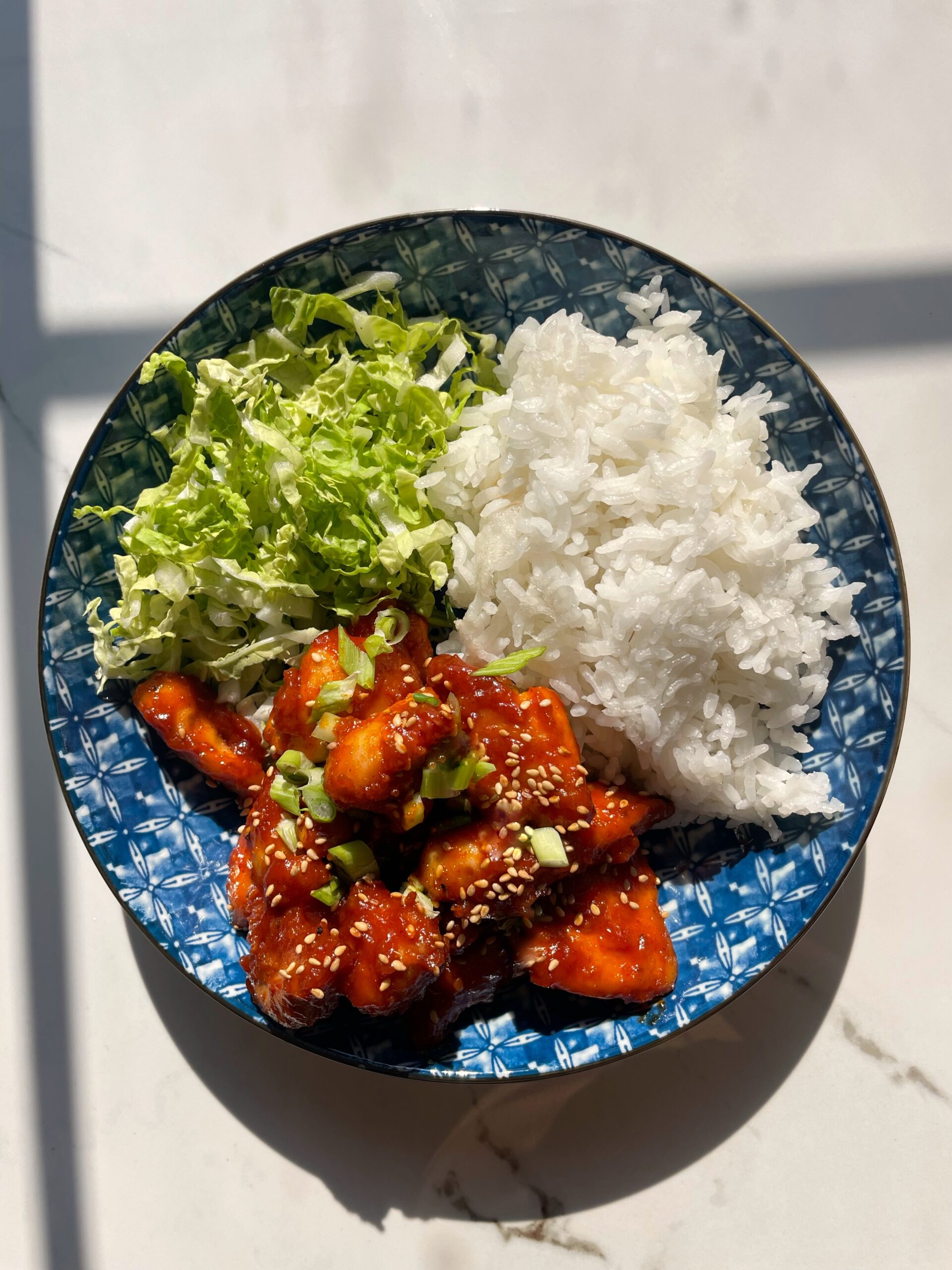 Crispy Gochujang Chicken Bites