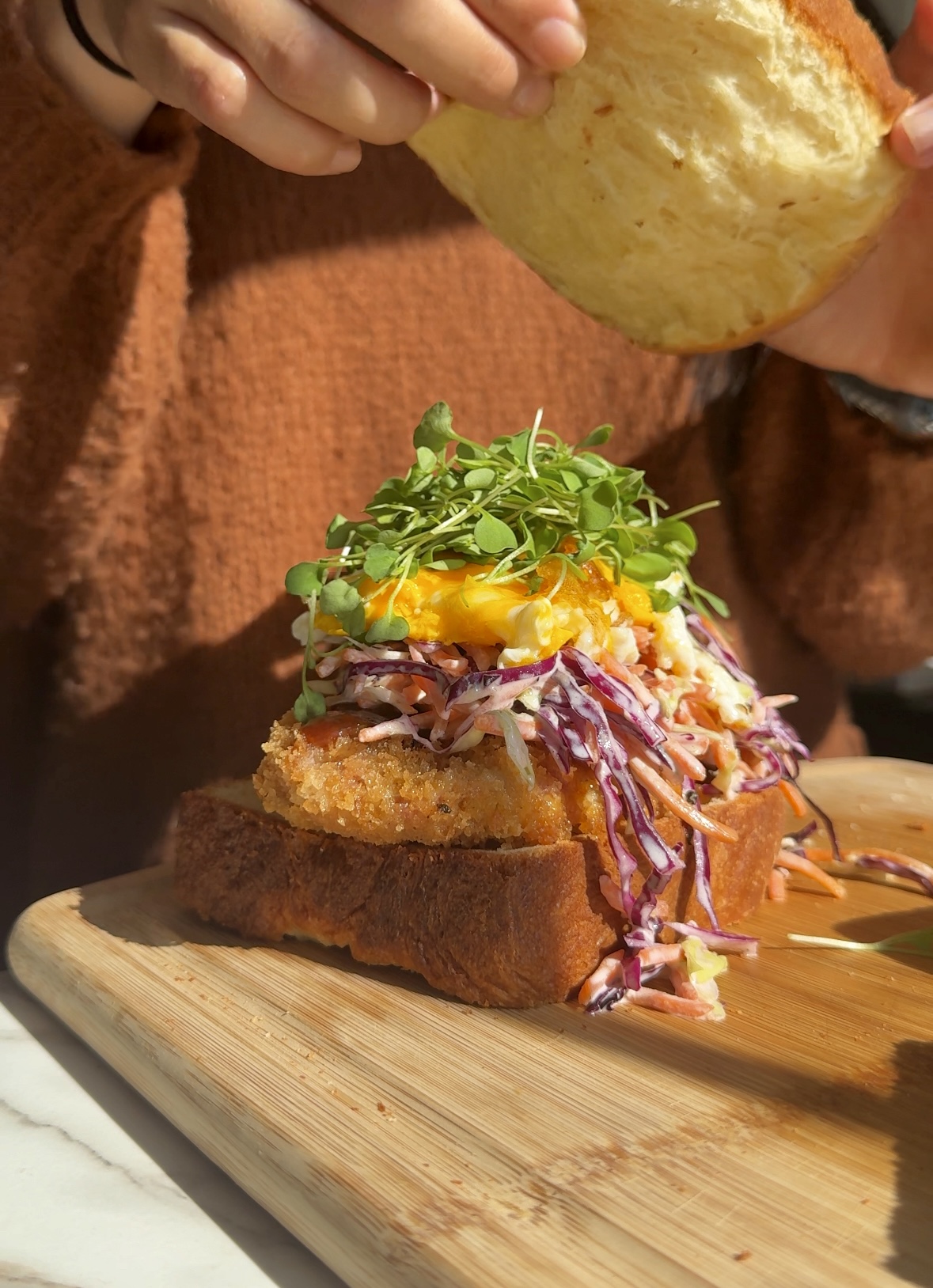 How to Make Katsu Sando (Japanese Pork Cutlet Sandwich)