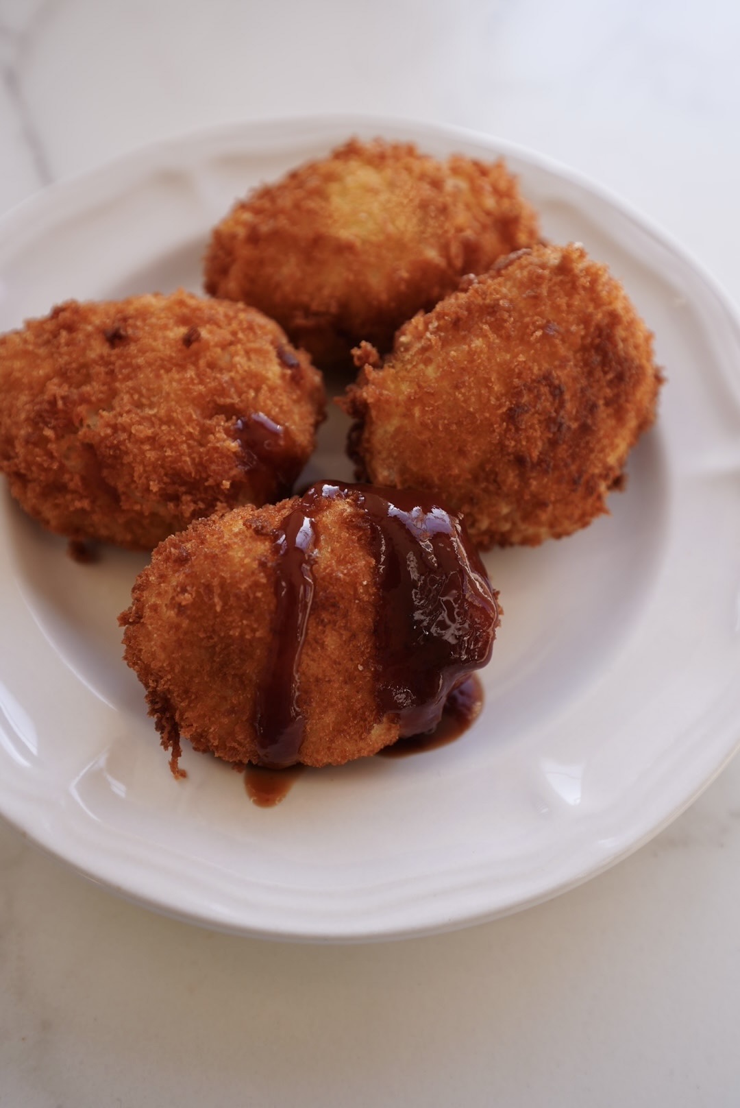 Classic Japanese Korokke (Crispy Potato Croquettes)