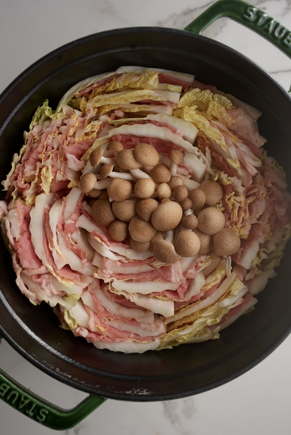 Japanese Mille Feuille Nabe (Thousand-Layer Hot Pot)