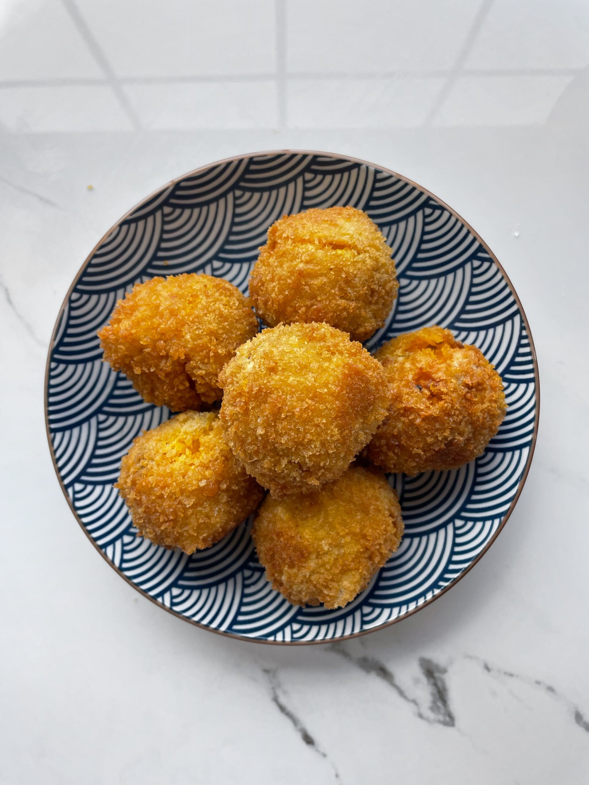 Kabocha (Japanese Pumpkin) Korokke with Bacon