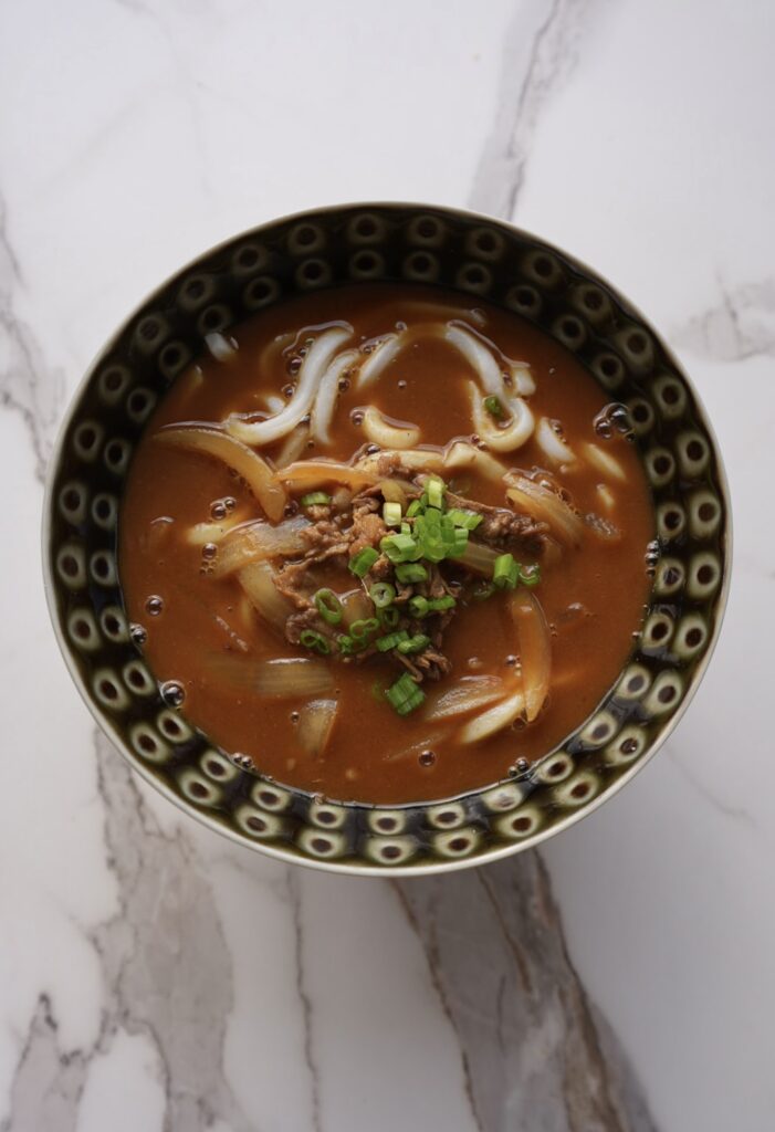 Classic Japanese Curry Udon (カレーうどん)