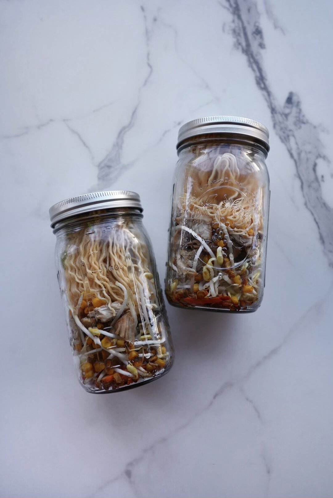 Leftover Thanksgiving Turkey Homemade Cup Noodle