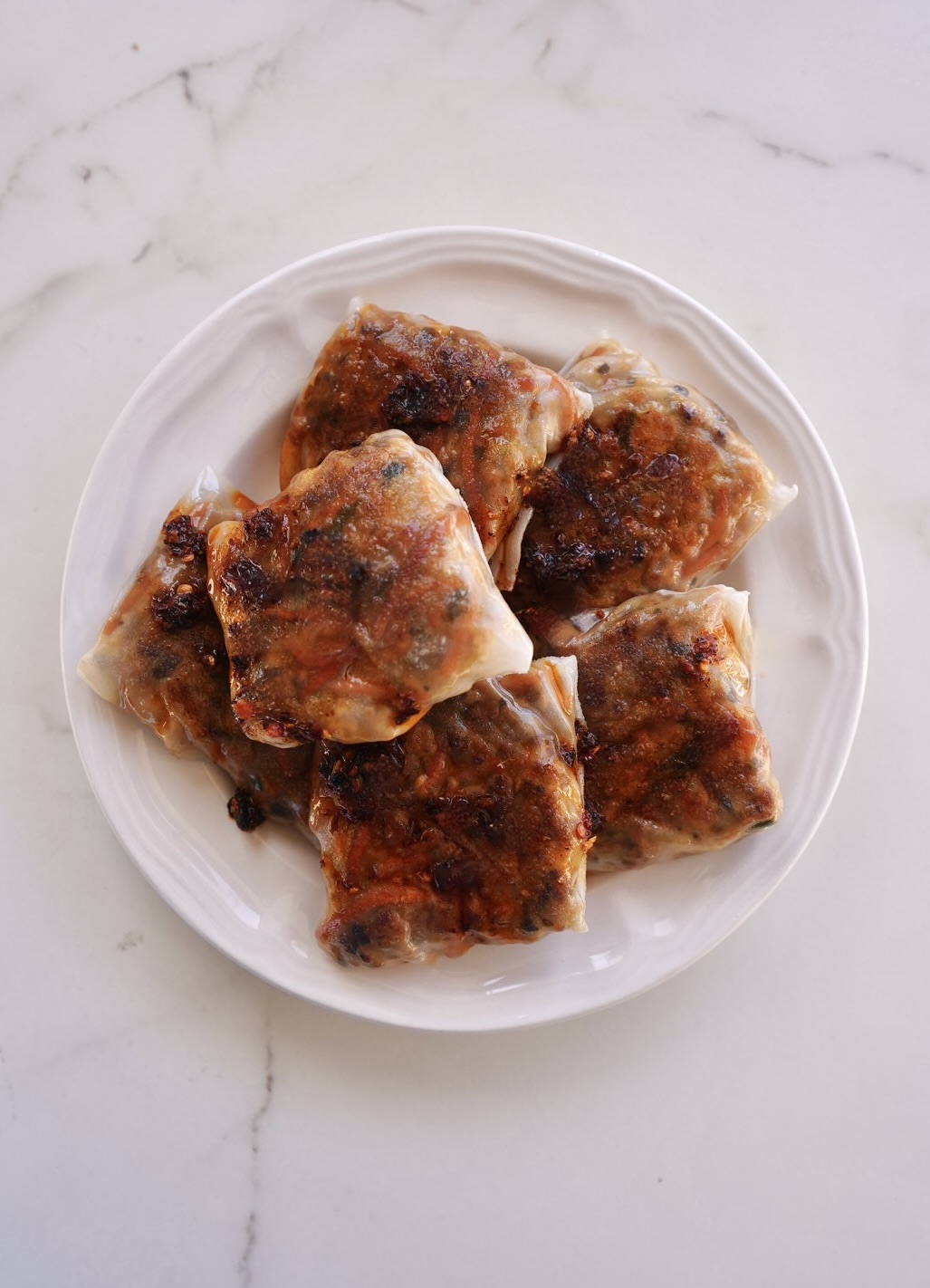 Crispy Chicken Rice Paper Dumplings