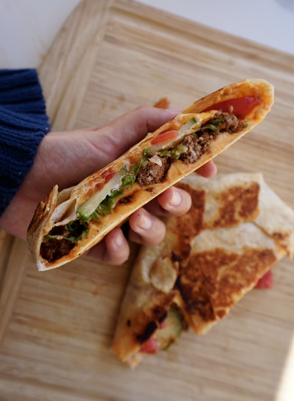 Korean Beef Taco Bell Crunchwrap Supreme