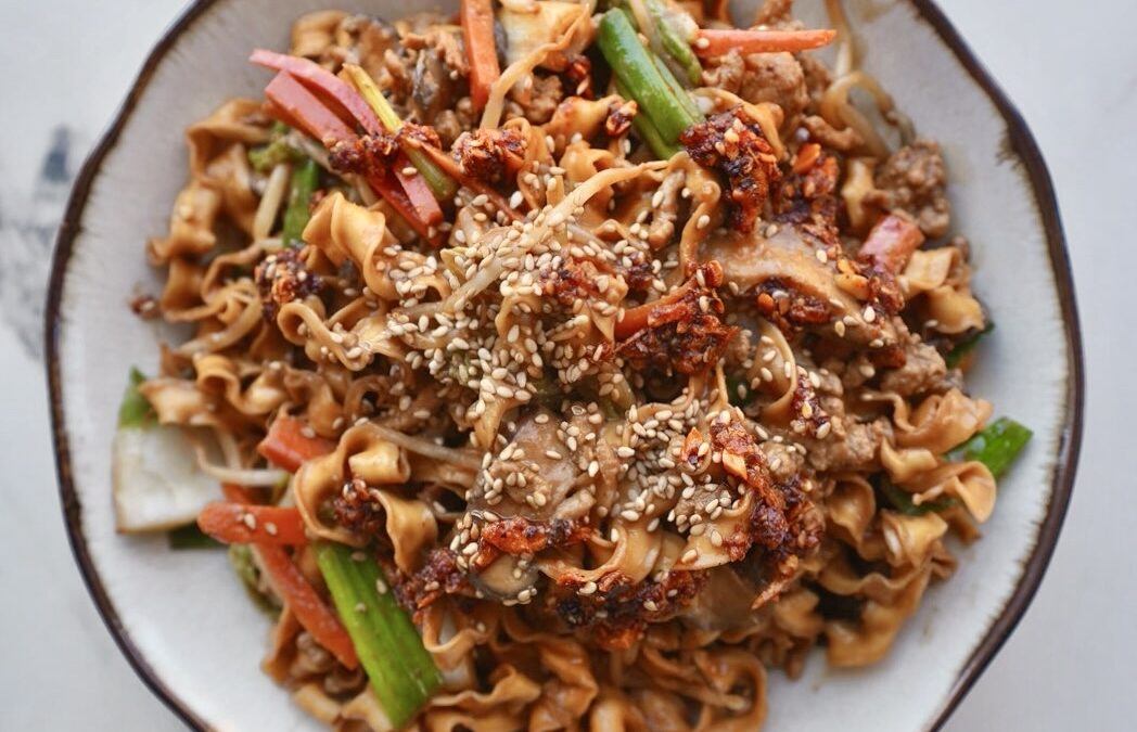 Easy Peanut Noodles Stir-Fry