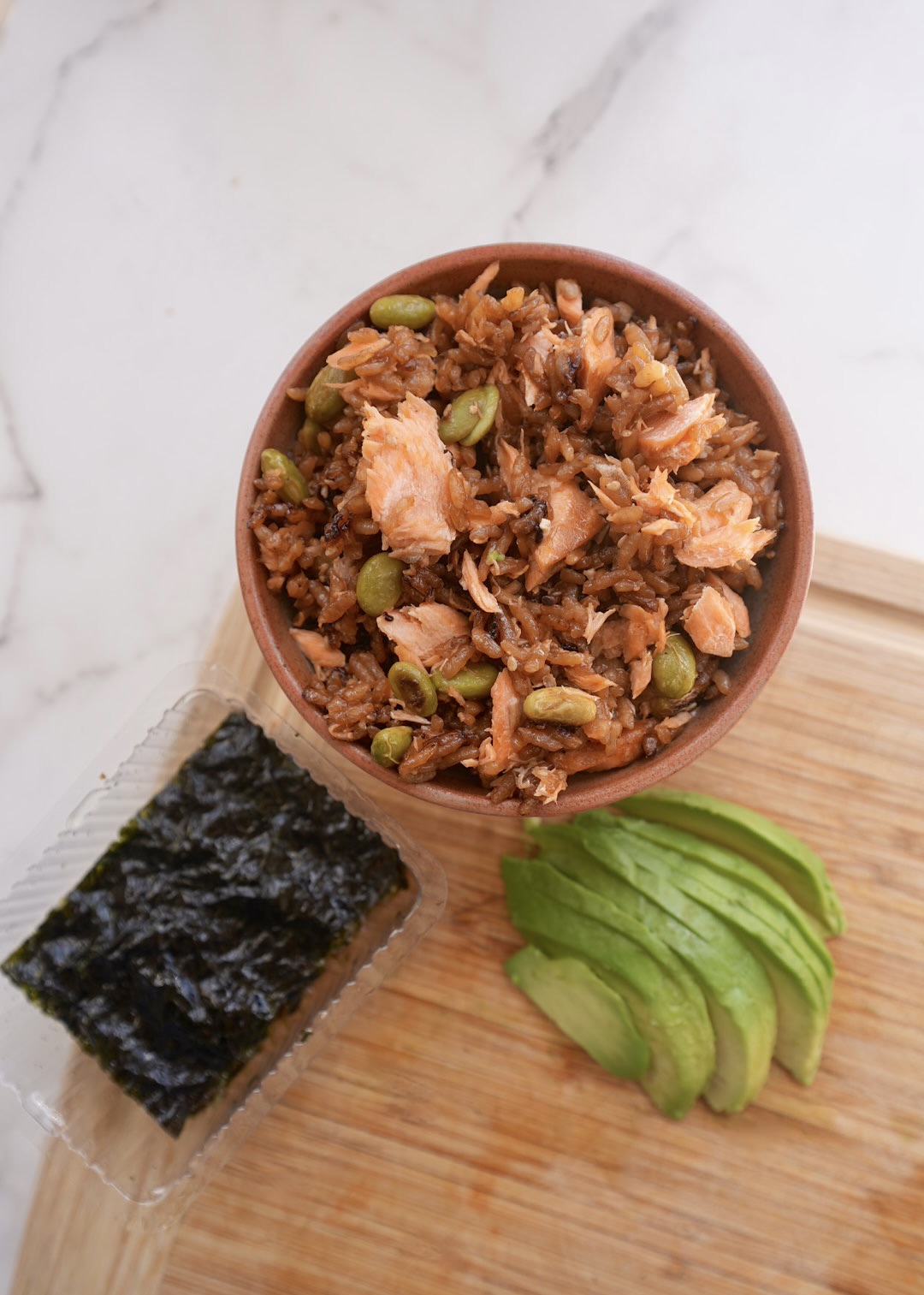 Easy Salmon and Edamame Rice Cooker Recipe