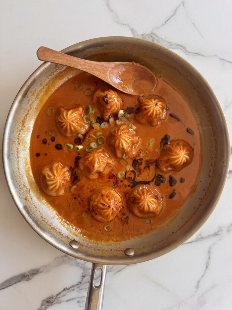 Spicy Korean Rosé Sauce for Dumplings
