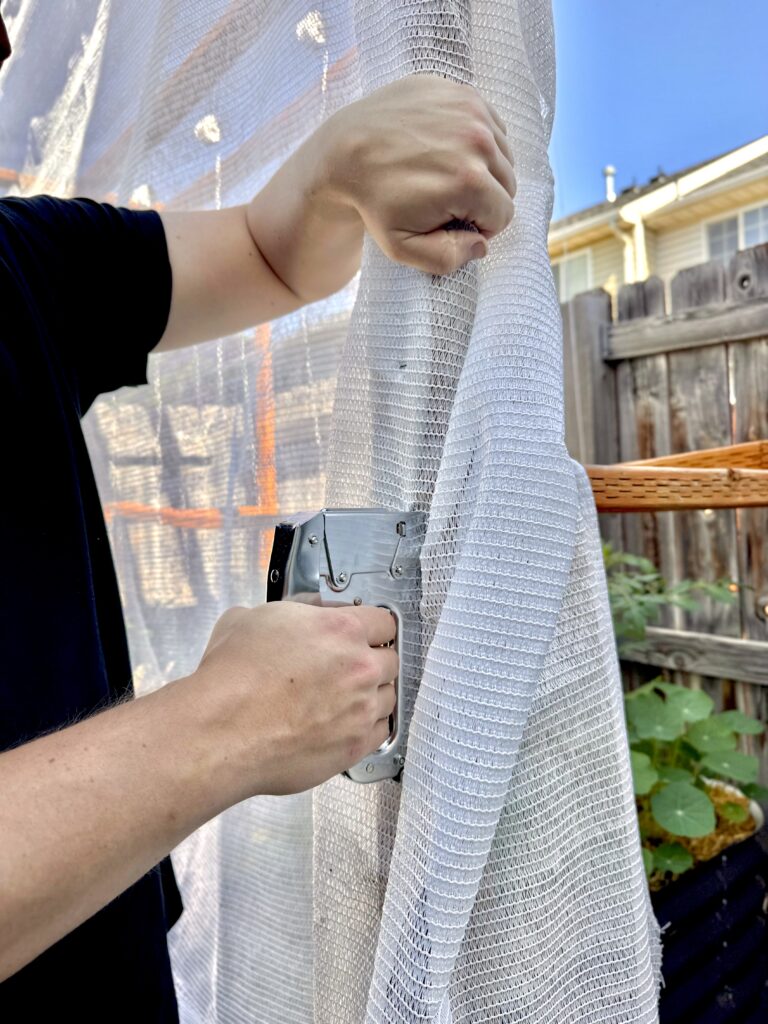 How I Use Shade Cloth in My Garden - garden tips