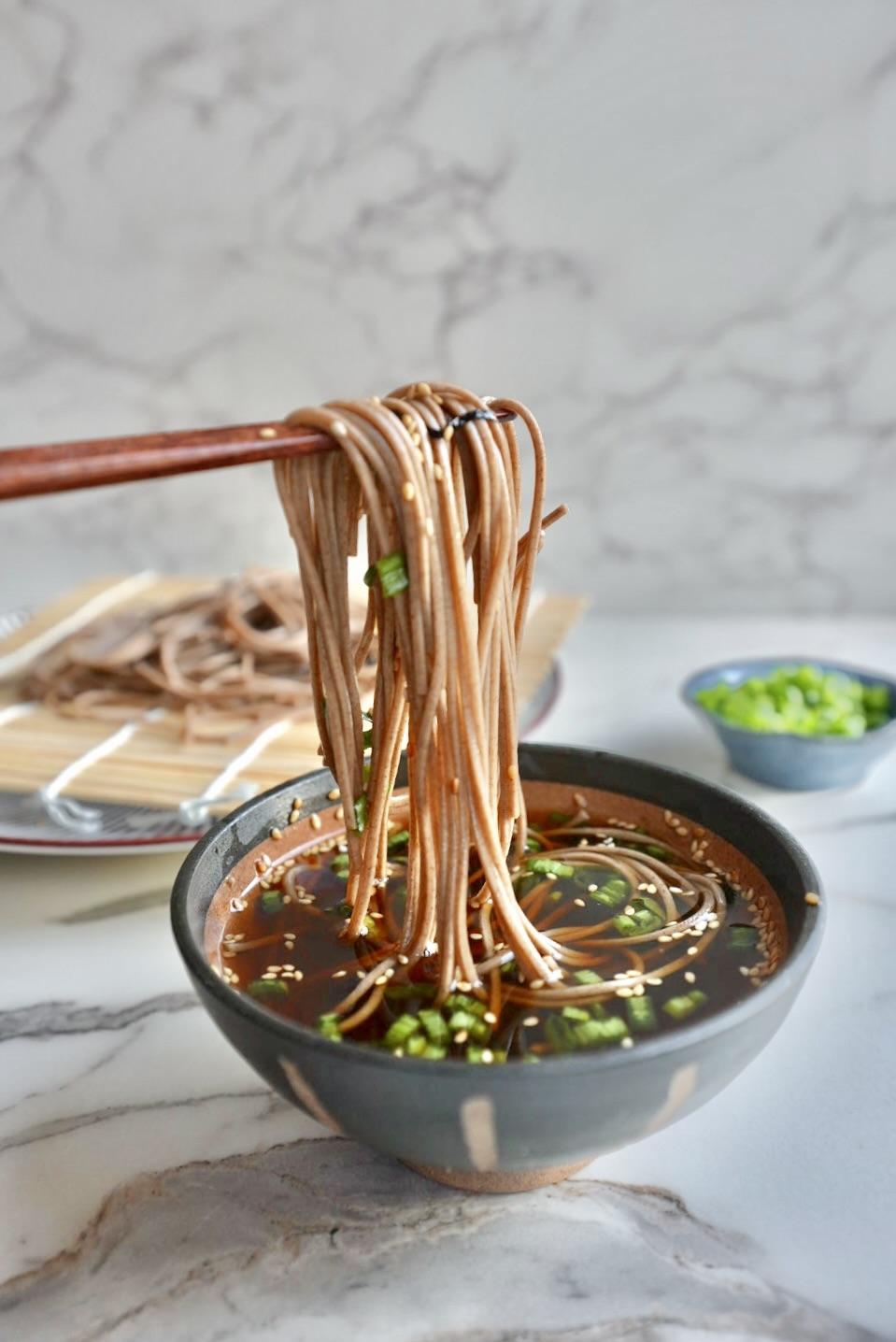 Zaru Soba (Cold Japanese Noodles)