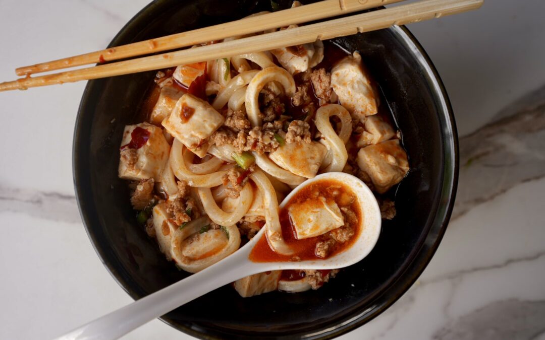 Mapo Tofu Udon
