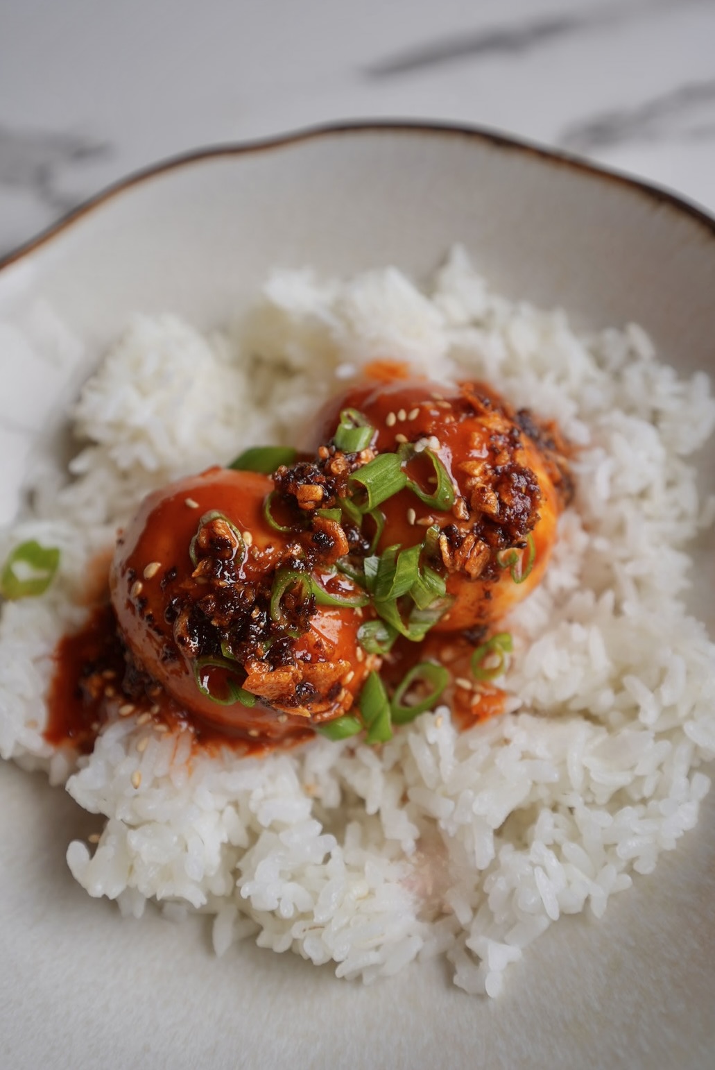 Spicy Gochujang Eggs