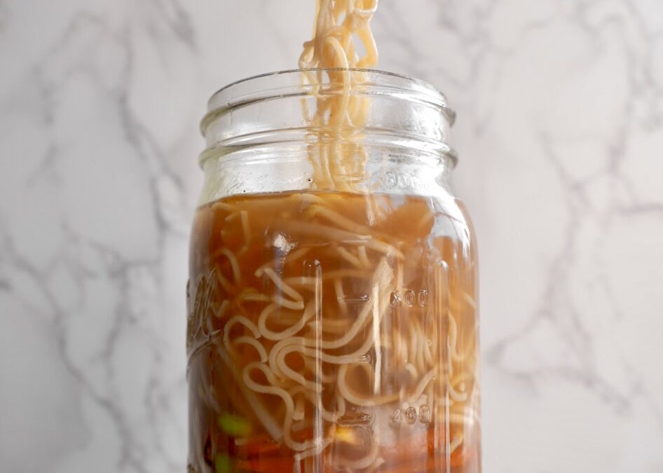 High Protein Ramen (Homemade Cup Noodles)