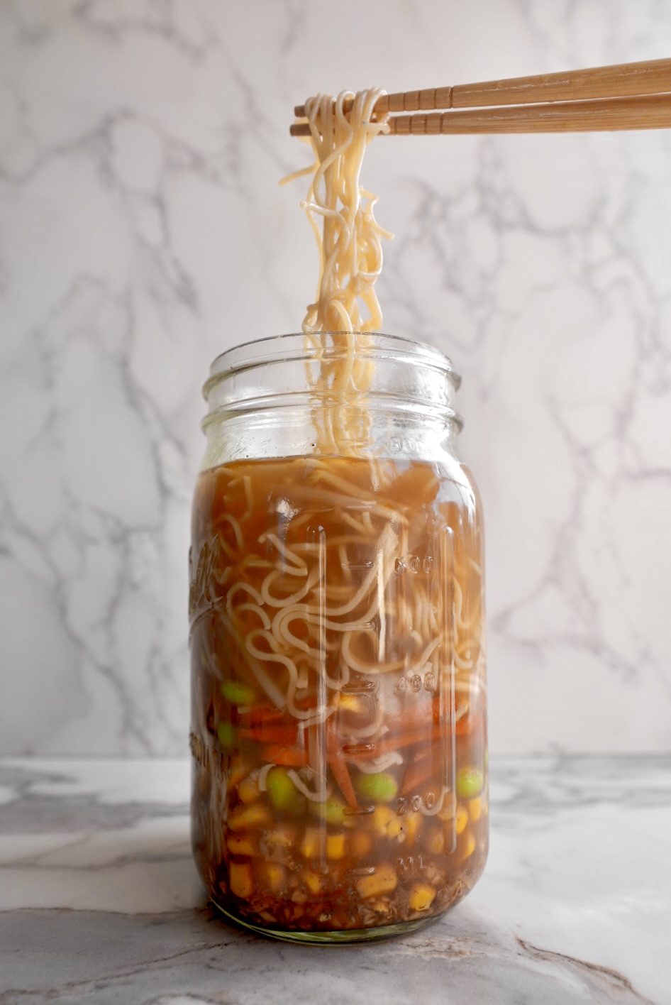 High Protein Ramen (Homemade Cup Noodles)