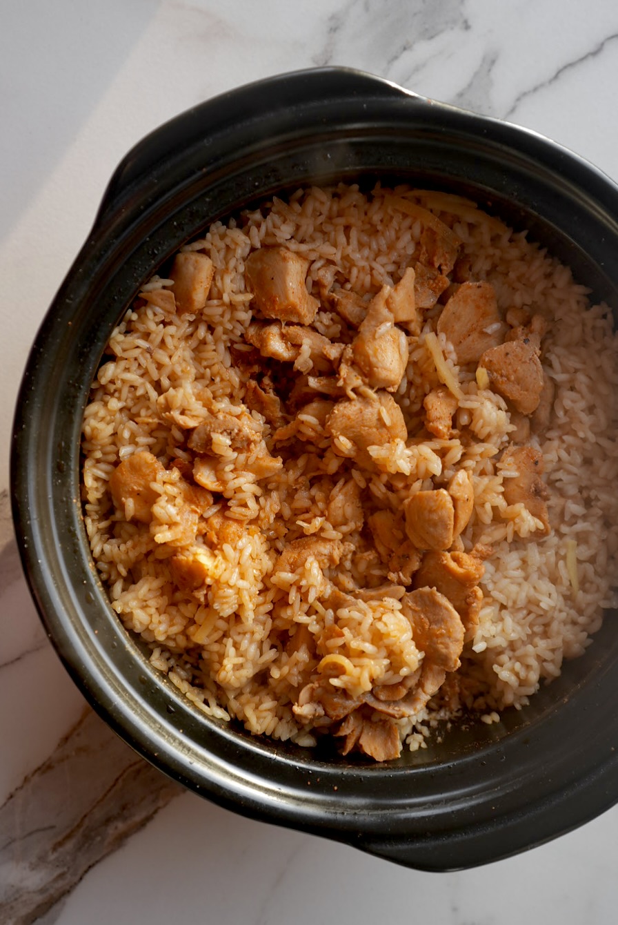 One-Pot Ginger Chicken Rice