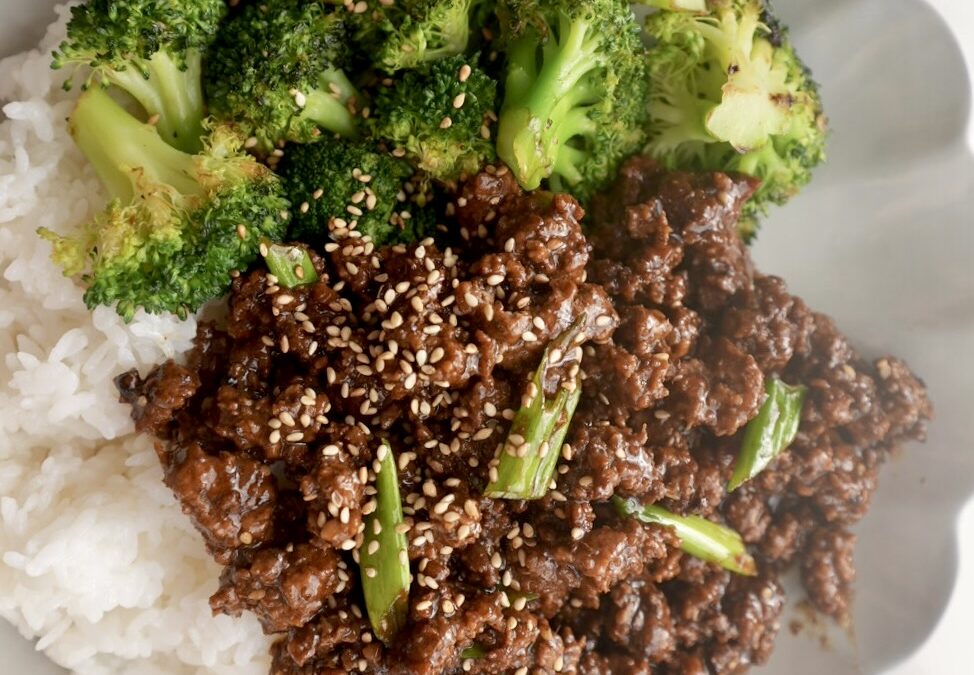 Mongolian Ground Beef