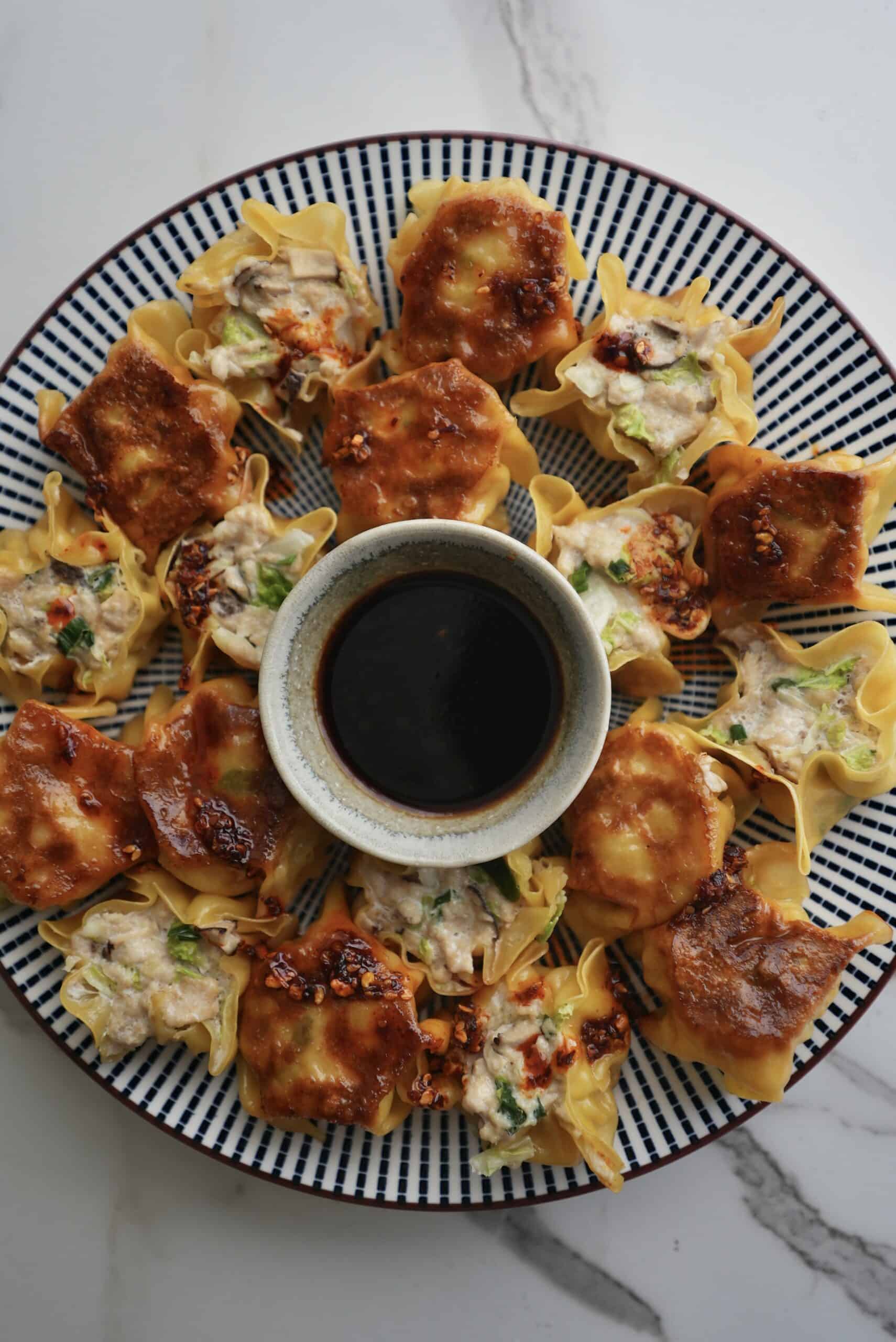 Sunny-Side-Up Dumplings