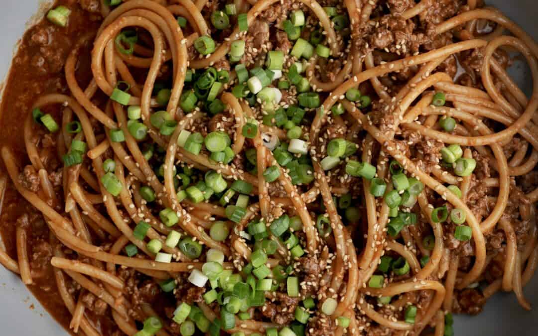 15-Minute Korean Beef Noodles