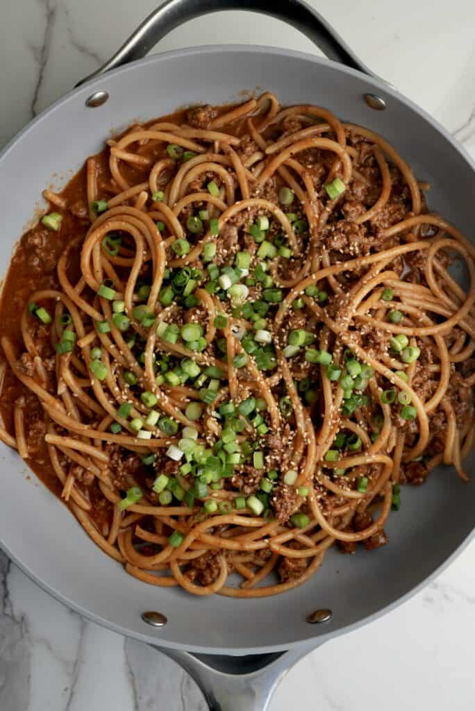 15-Minute Korean Beef Noodles