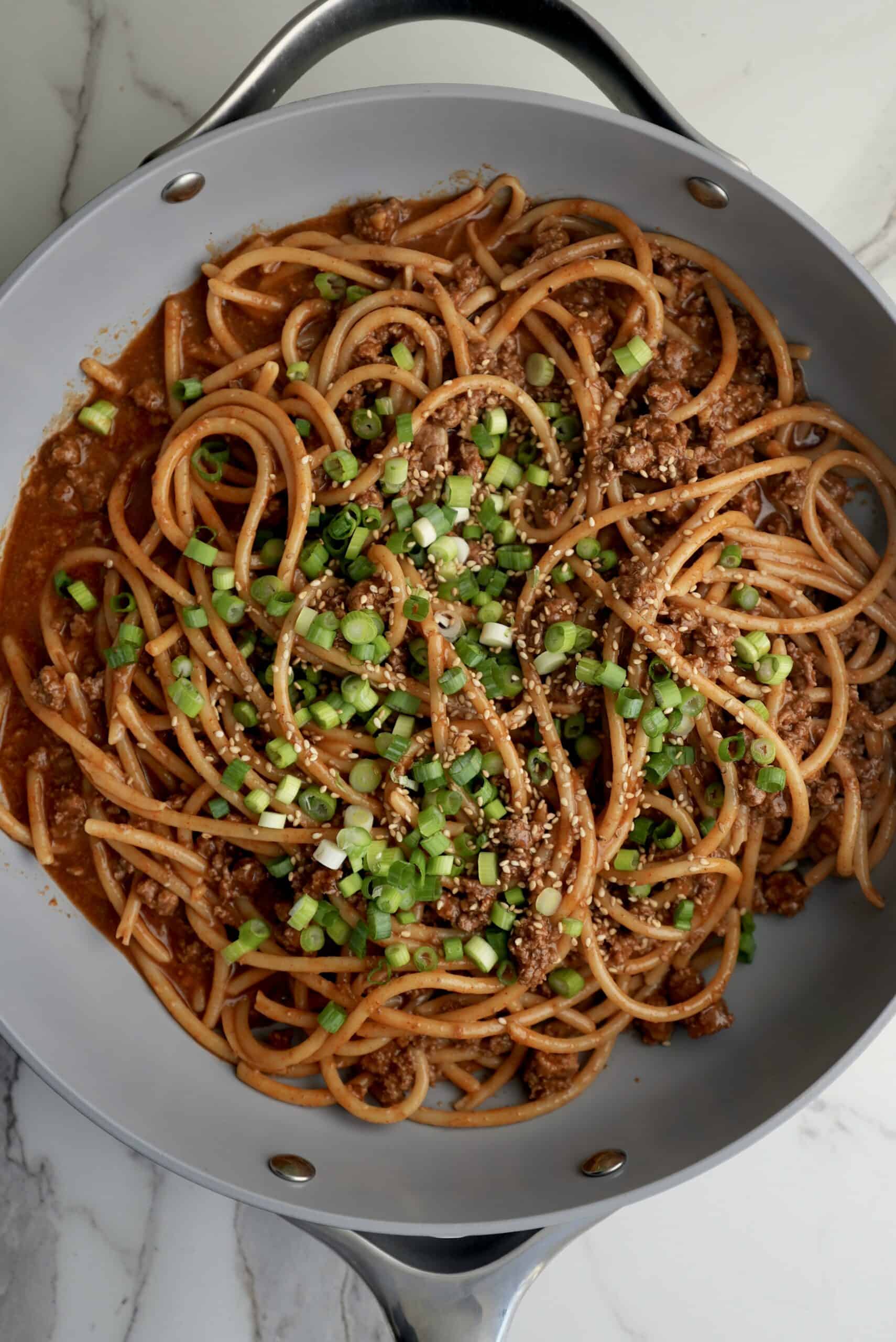 15-Minute Korean Beef Noodles