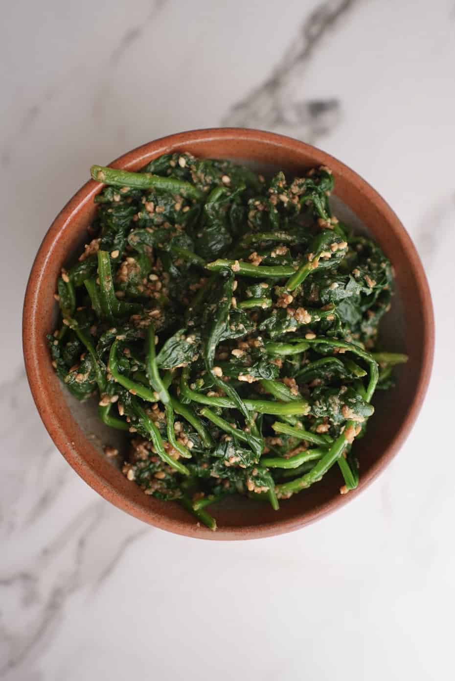 Spinach Goma-ae (Sesame Spinach)