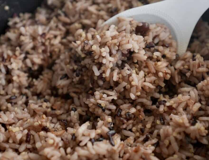 Better-For-You Japanese Mixed-Grain Rice