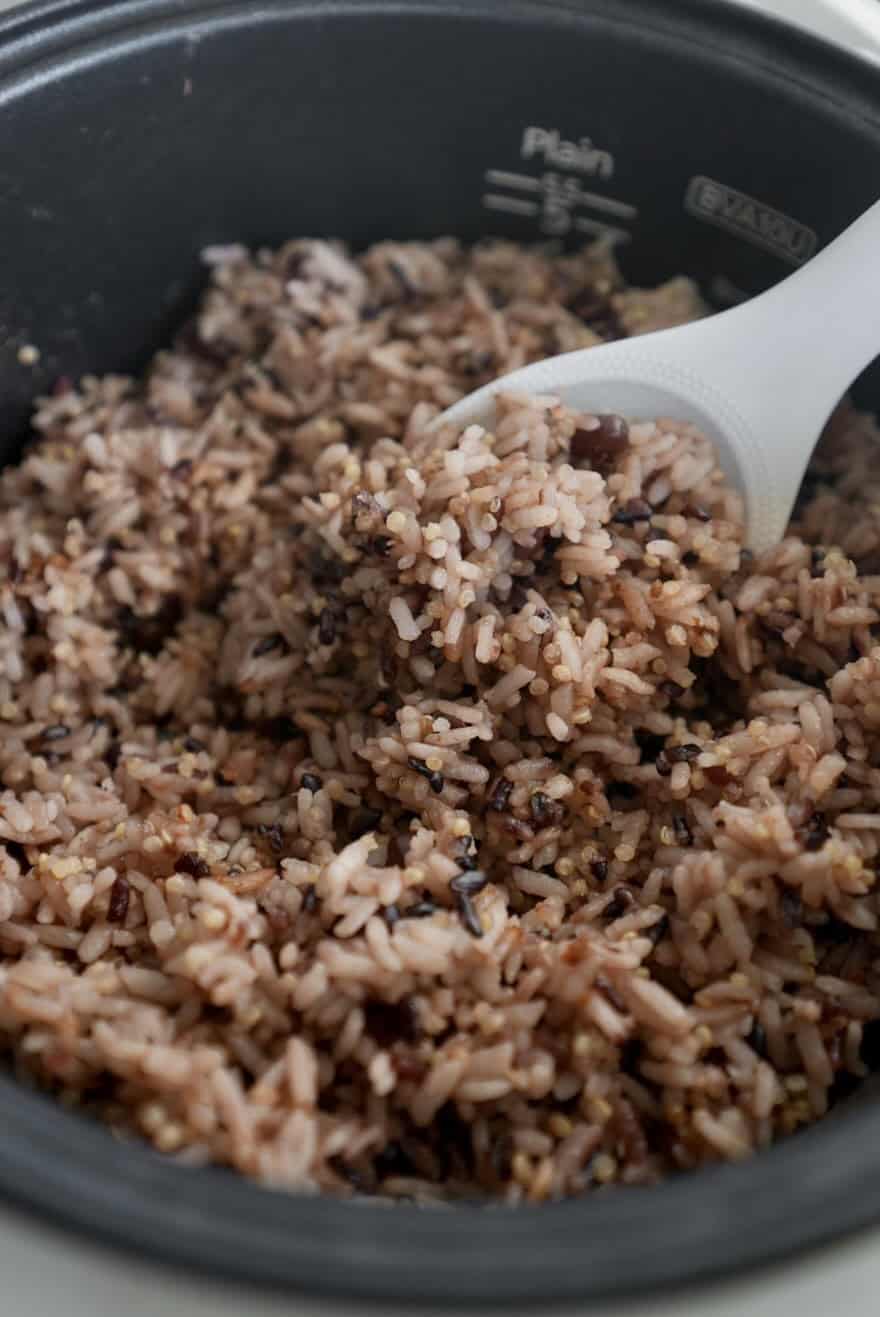 Better-For-You Japanese Mixed-Grain Rice