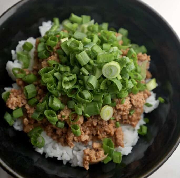 Miso Ginger Pork Donburi