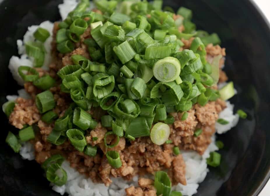 Miso Ginger Pork Donburi