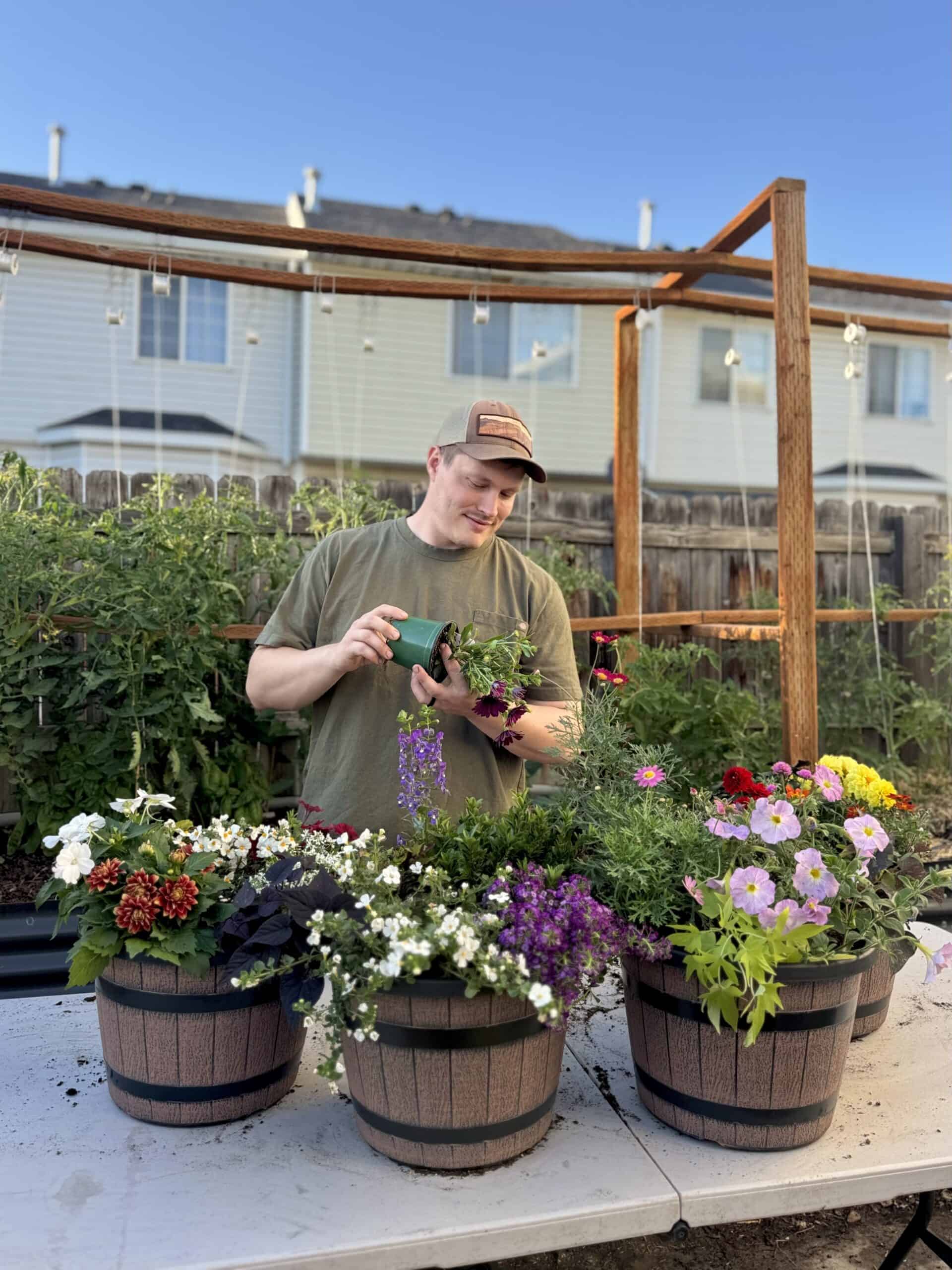 How to Create Flower Pot Arrangements