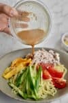 Hiyashi Chuka (冷やし中華) with Sesame Dressing