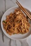 Hiyashi Soba with Spicy Peanut Sauce
