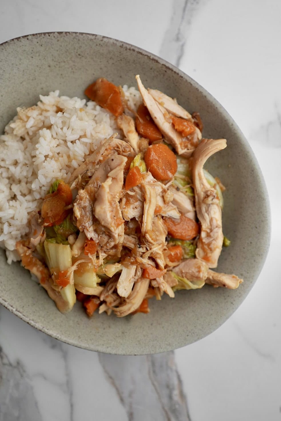 Slow Cooker Chicken and Veggies in a Rice Cooker (or Slow Cooker)