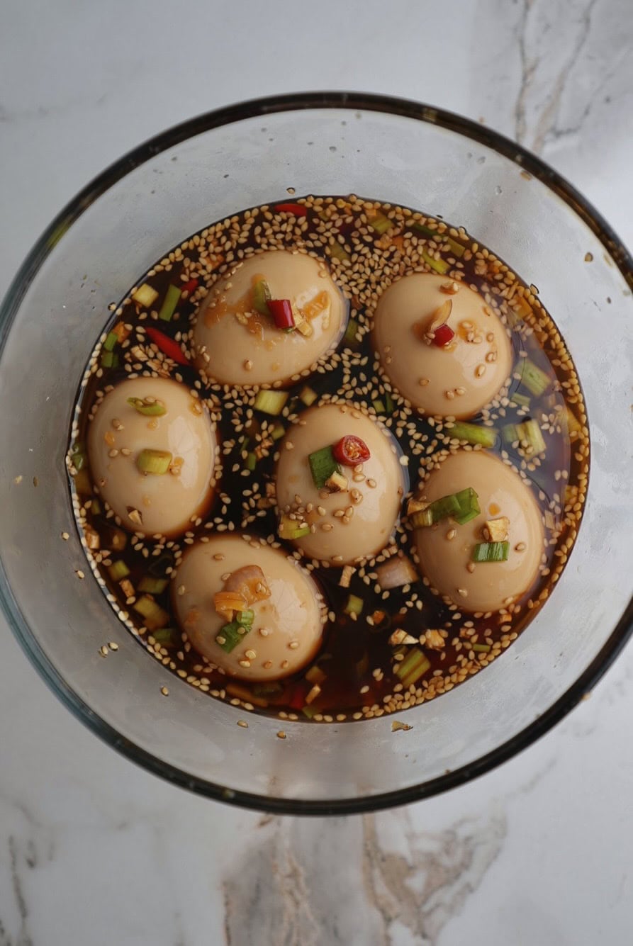 Mayak Eggs (Korean “Drug” Eggs)